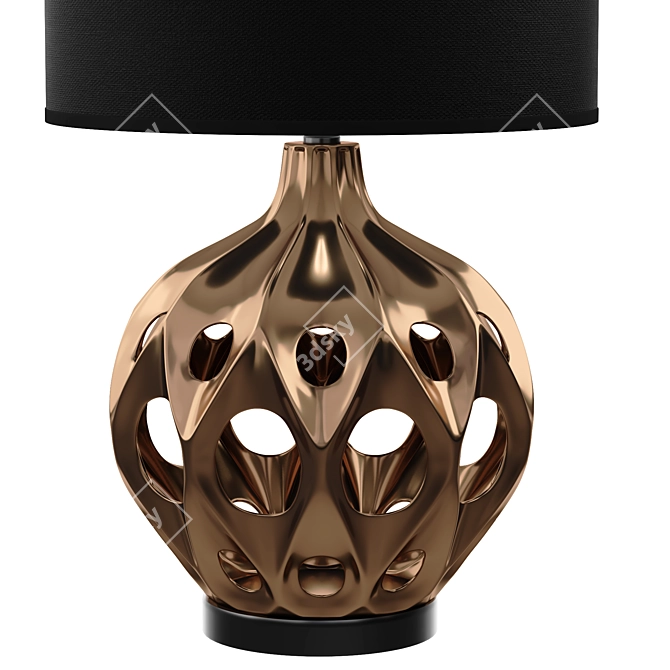 Safavieh Regina Ceramic Table Lamp 3D model image 7