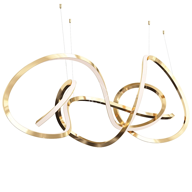 Sleek Inari Lamp: Modern and Elegant 3D model image 3