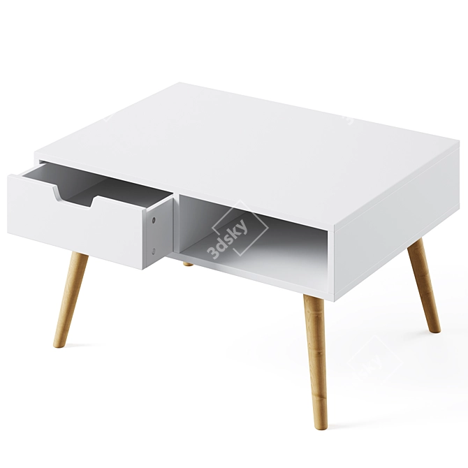 Modern Mitra Coffee Table | Actona 3D model image 3