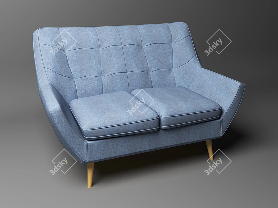 Modern Style Sofa 3D model image 1