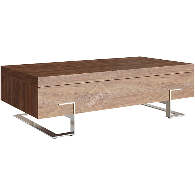 Elegant MH2103A Coffee Table 3D model image 1