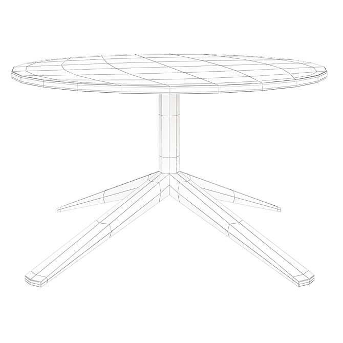 Poliform Mondrian Coffee Table - Modern Design 3D model image 2