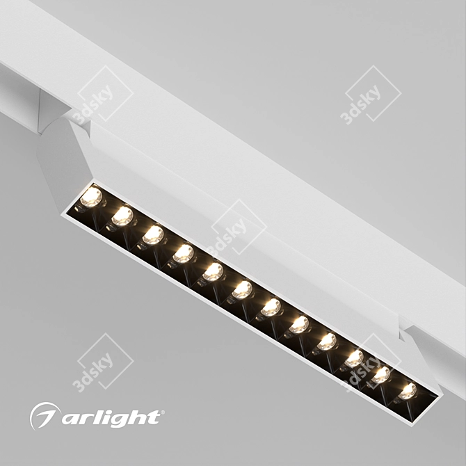 Title: Flexible Laser Track Light - MAG-ORIENT 3D model image 2