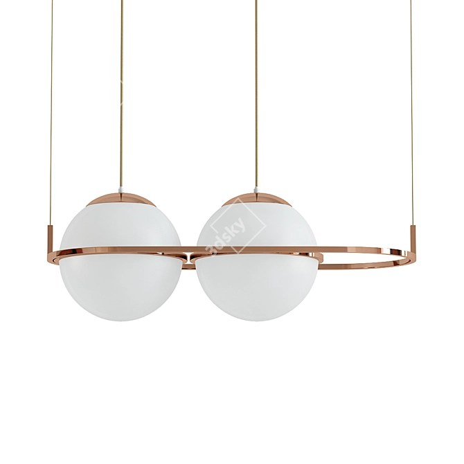Elegant Deco Lamp by Federica Biasi 3D model image 1
