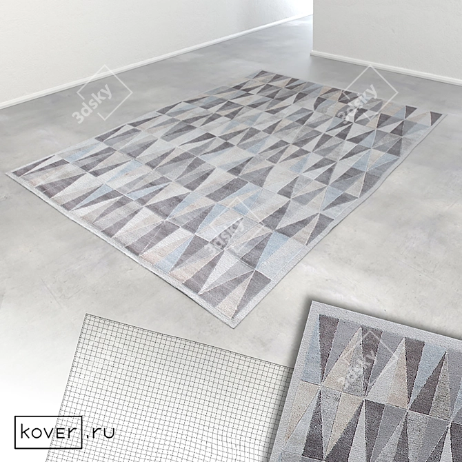 Art de Vivre Carpets: Modern Graphics | Kover.ru | Set5 3D model image 2