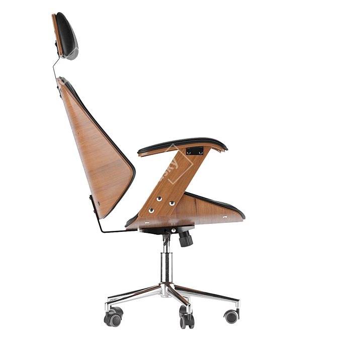 Orzech Chair: Modern PBR Design 3D model image 2