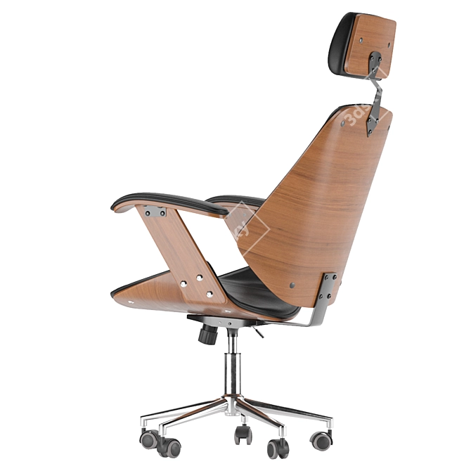 Orzech Chair: Modern PBR Design 3D model image 5