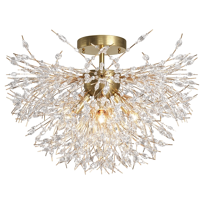 Shimmering Beads Ceiling Light 3D model image 1