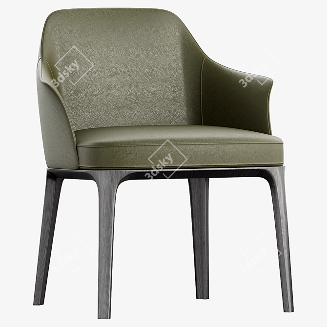 Sophie Chair: Elegant Design, Premium Quality 3D model image 1