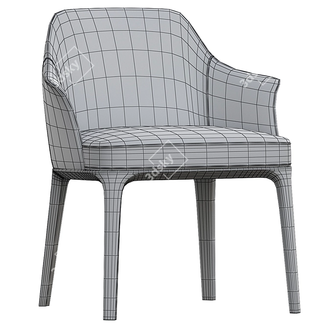 Sophie Chair: Elegant Design, Premium Quality 3D model image 3