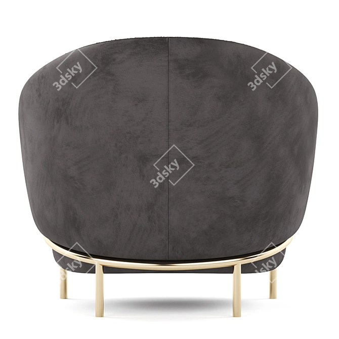 LLOYD Armchair: Modern Elegance for your Space 3D model image 4