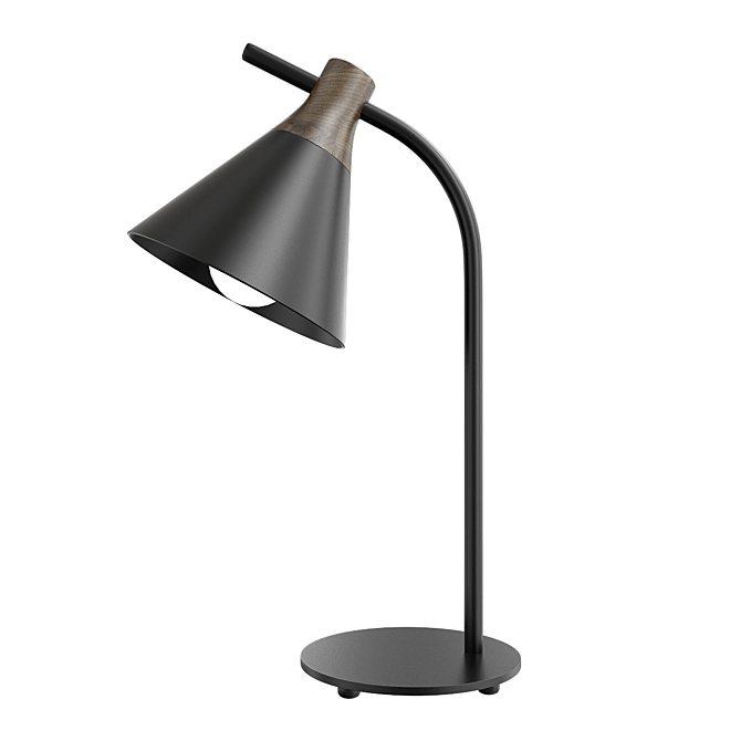 Nordic Elegance: Patriam Desk Lamp 3D model image 1