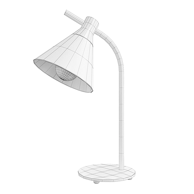 Nordic Elegance: Patriam Desk Lamp 3D model image 2