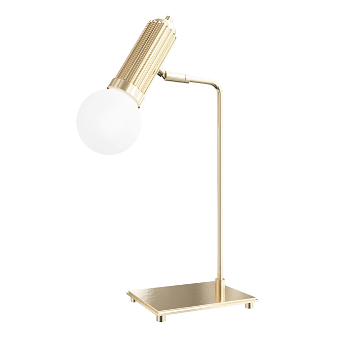 Sleek Modern Table Lamp 3D model image 1