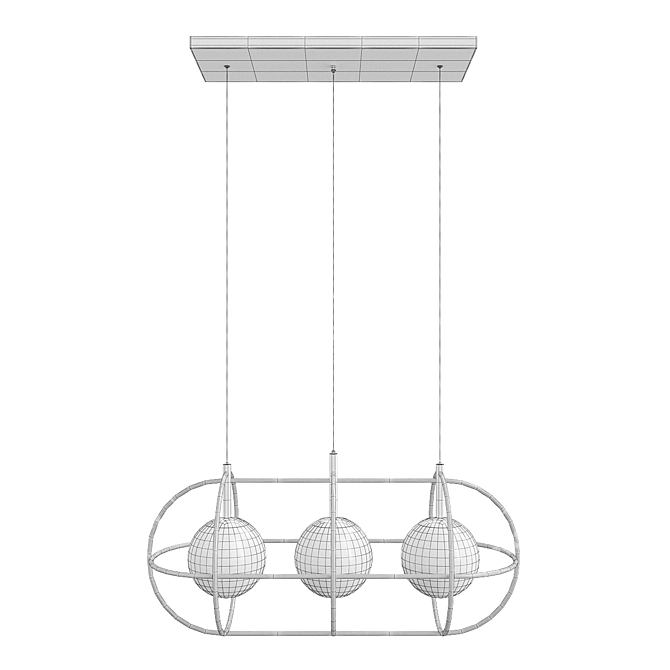 Contemporary Pendants Light Fixture 3D model image 2