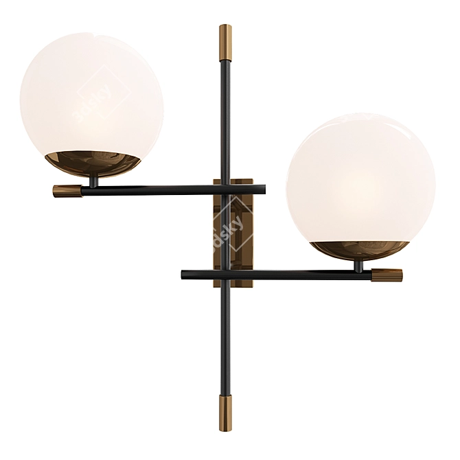 Elegant Maytoni Wall Lamp 3D model image 1