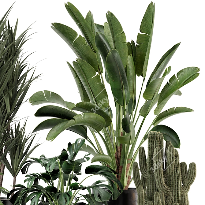 Ferm Living Bau Pot Large - Set 540 for Stylish Indoor Plants 3D model image 4