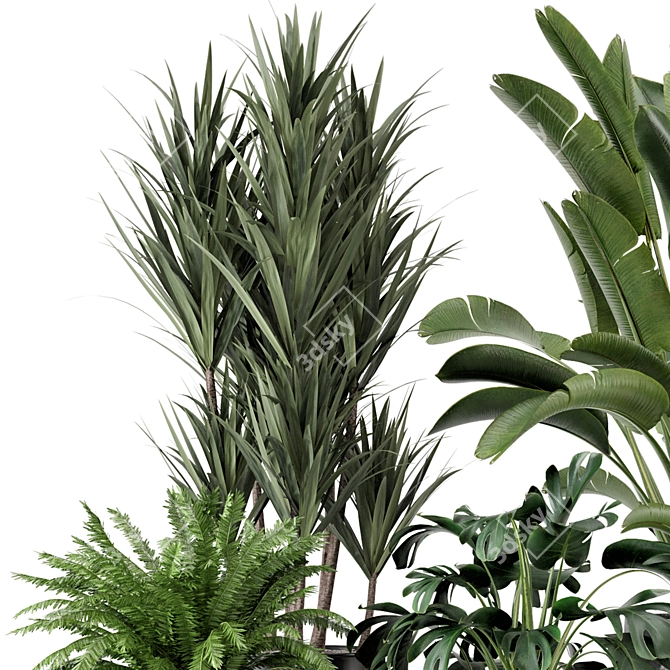 Ferm Living Bau Pot Large - Set 540 for Stylish Indoor Plants 3D model image 5
