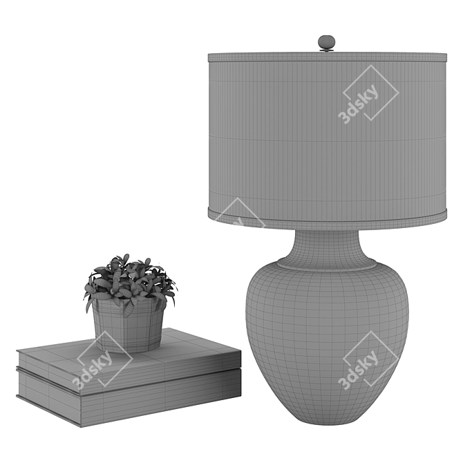 Elegant Decor Set: 3dsMax + obj 3D model image 1