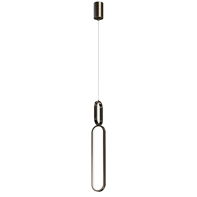 Modern Nordic Pendant Light - Lampatron Bergen 3D model image 3