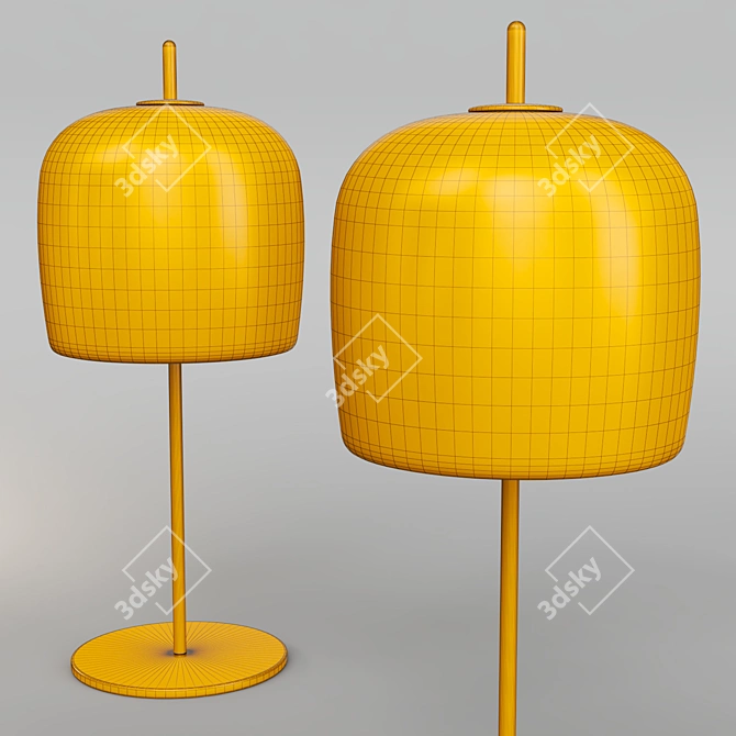 Elegant Vistosi Jube Table Lamp 3D model image 3