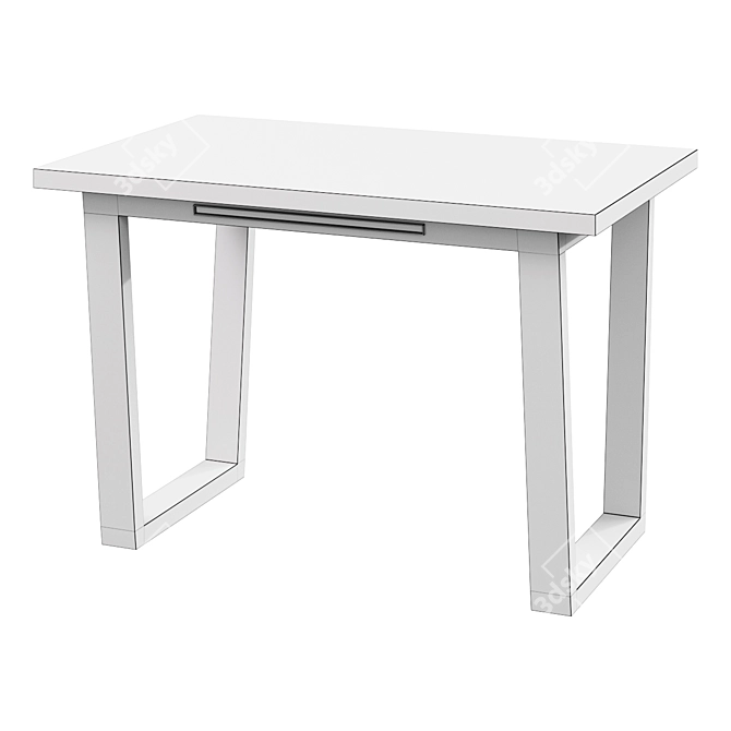 Reef Extendable Dining Table 3D model image 2