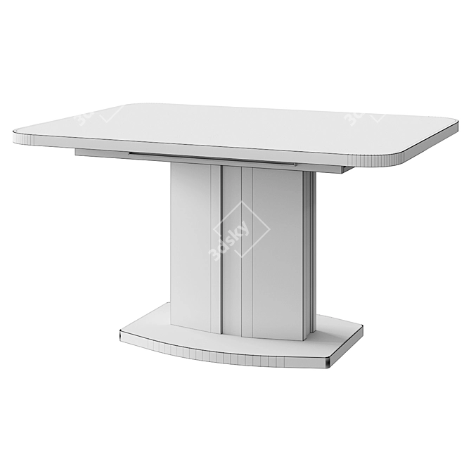 Modern Mercury Table: #80349823 3D model image 2