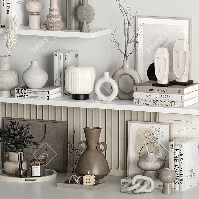 Elegant Decor Set | High Quality & Versatile 3D model image 3