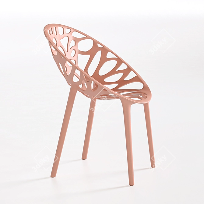 Modern Ores Armchair: Organic Design 3D model image 3