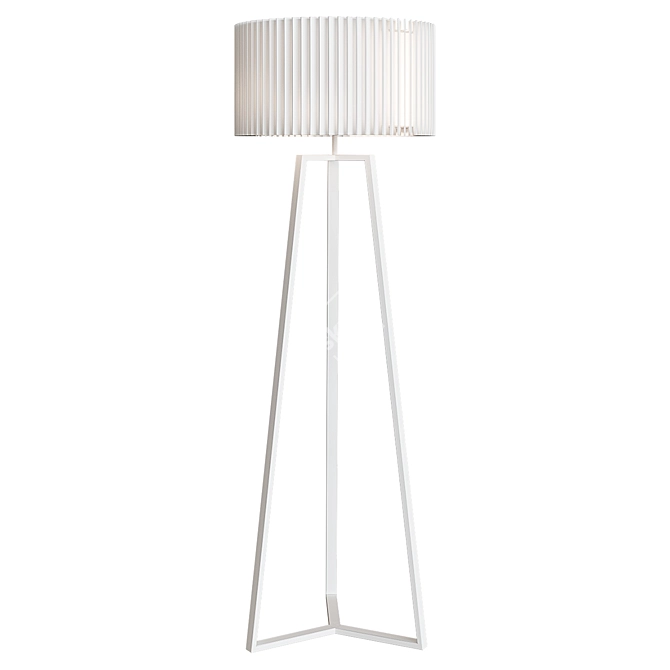 Wooddi Rotor Floor Lamp 3D model image 4