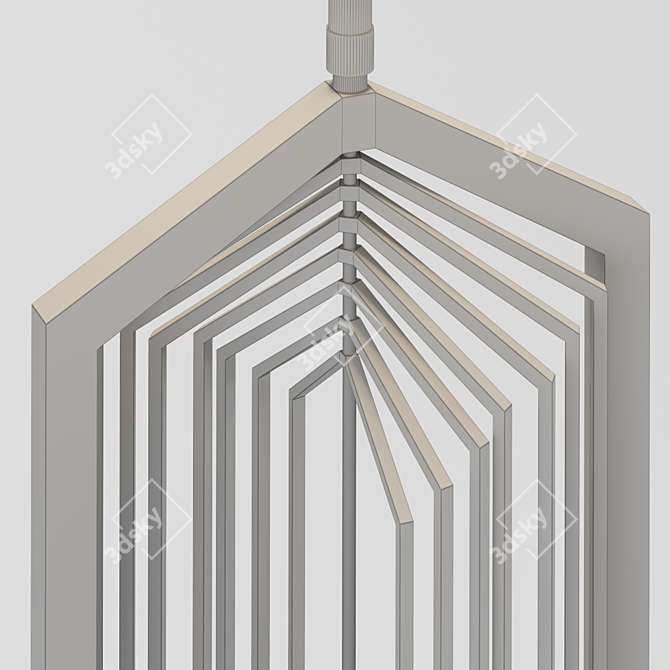 GEOMETRA T1 Desk Lamp: Sleek Design & Ideal Illumination 3D model image 2