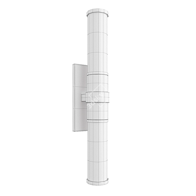 Elegant Roderick Wall Sconce 3D model image 2
