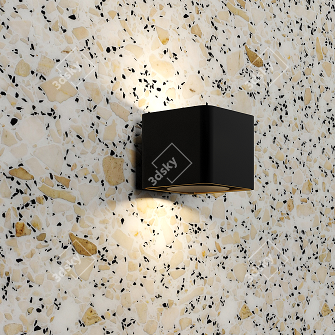 Euval Terrazzo: Seamless PBR Material 3D model image 2