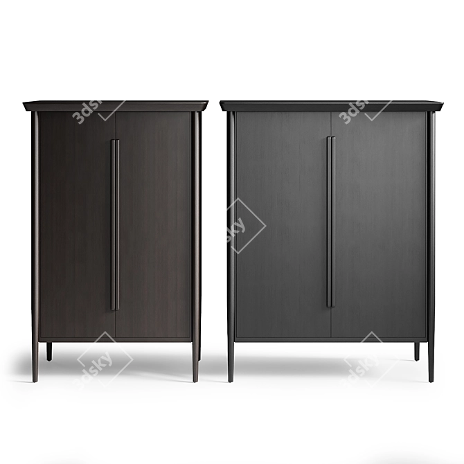 Customizable MC 03 Veneer Furniture 3D model image 2