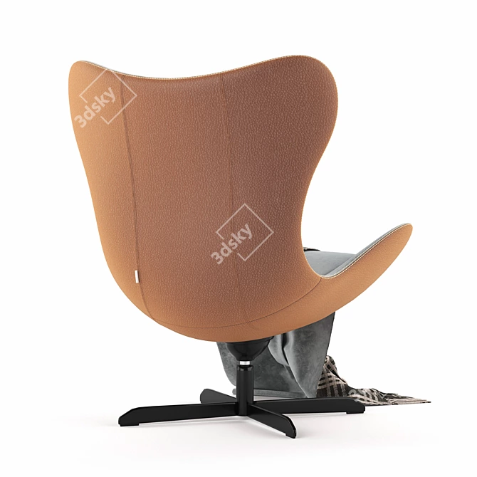 Colligaris Lazy Armchair: The Epitome of Comfort 3D model image 4