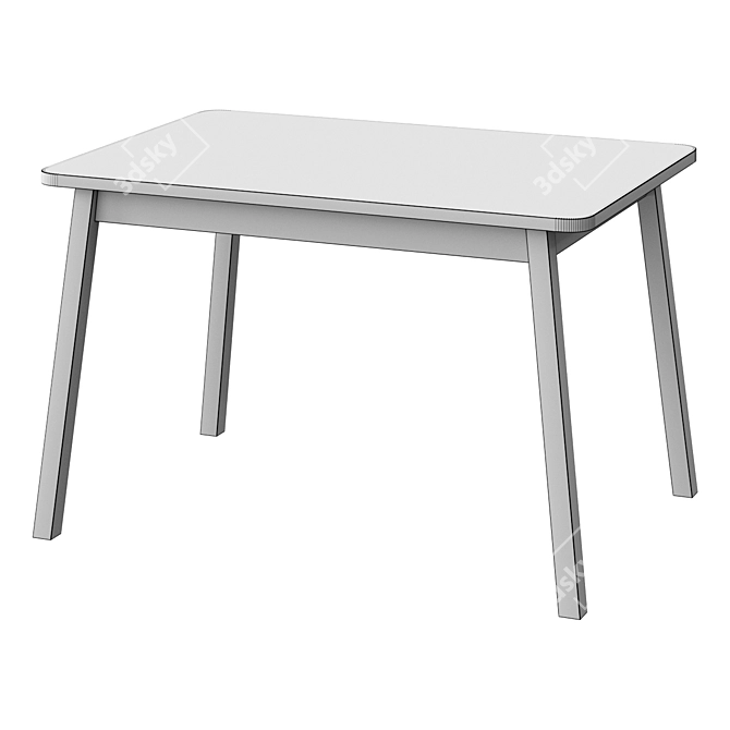 Elegant Corfu Table - #80350506 3D model image 2