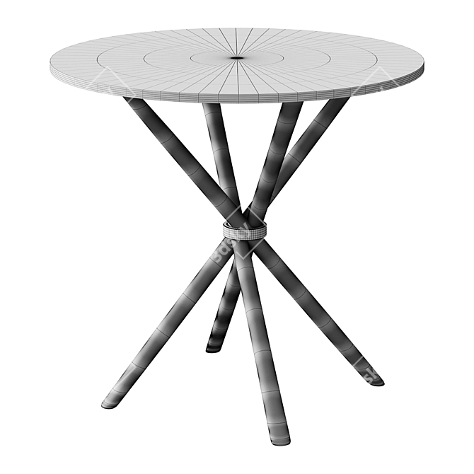 Aqua Table - Stylish and Functional 3D model image 2