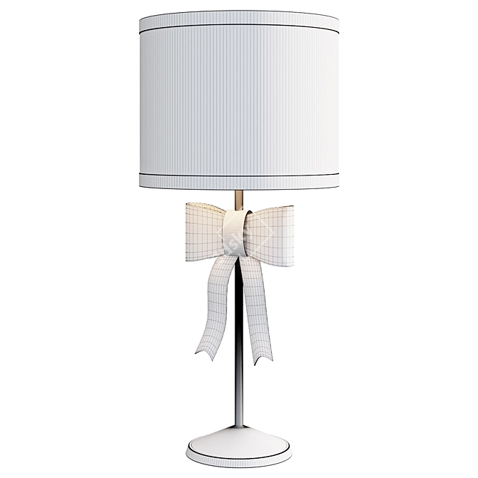 Elegance in Bow Lamp 3D model image 2