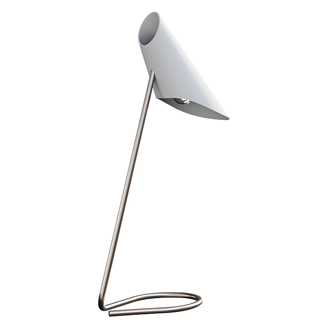 Sleek and Stylish Task Lamp 3D model image 1