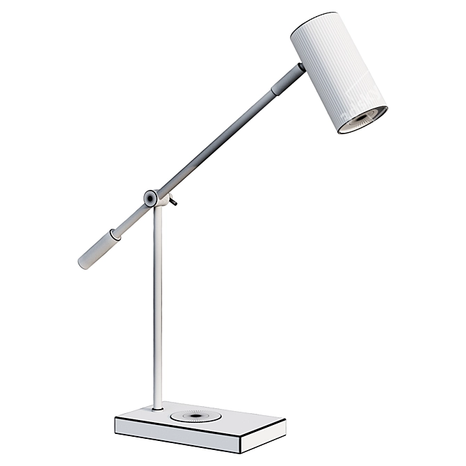 Ridge PB Charge LED Task Lamp 3D model image 2