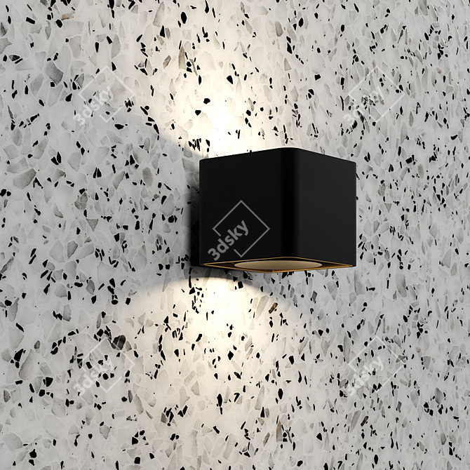 Euval Terrazzo PBR Seamless Material 3D model image 2