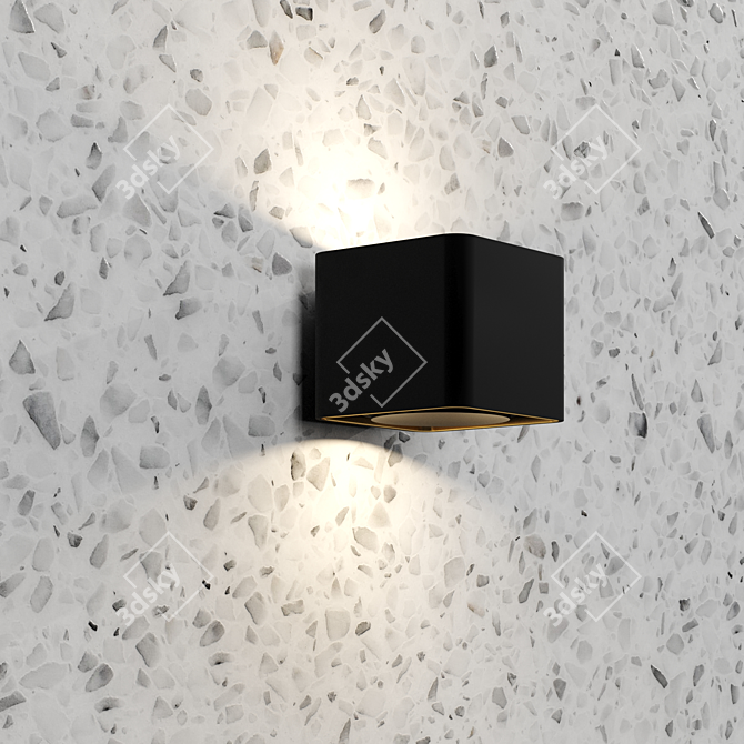 Euval Terrazzo Collection: Seamless PBR Material 3D model image 2