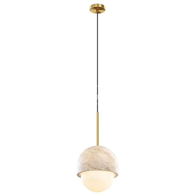 DITA Pendant Light: Modern & Elegant Illumination 3D model image 4