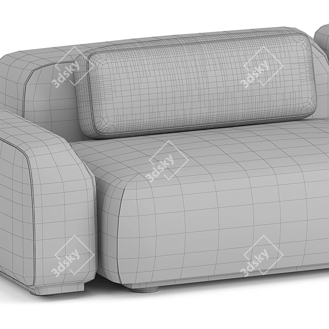 Elegant and Comfortable Boden Sofa 3D model image 4