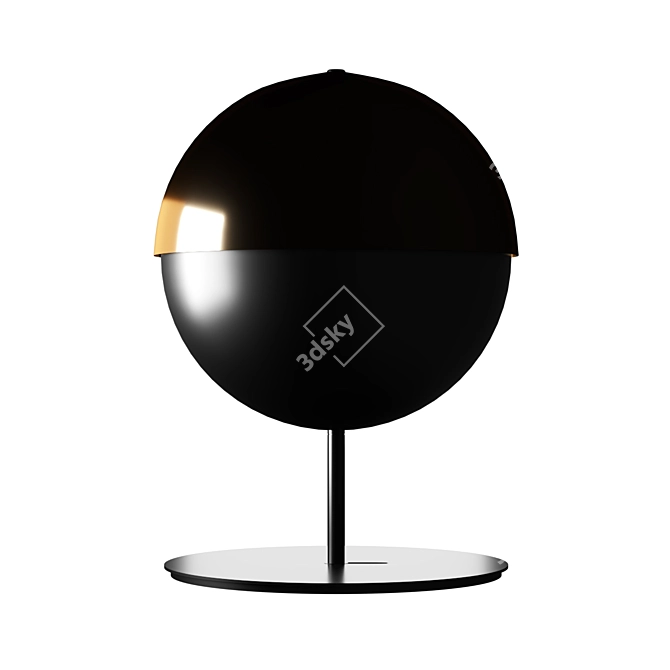 Theia M LED Desk Lamp: Timeless Elegance 3D model image 3