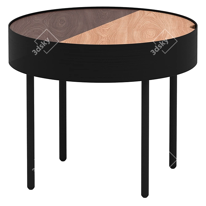 Elegant Lago Coffee Table 3D model image 1