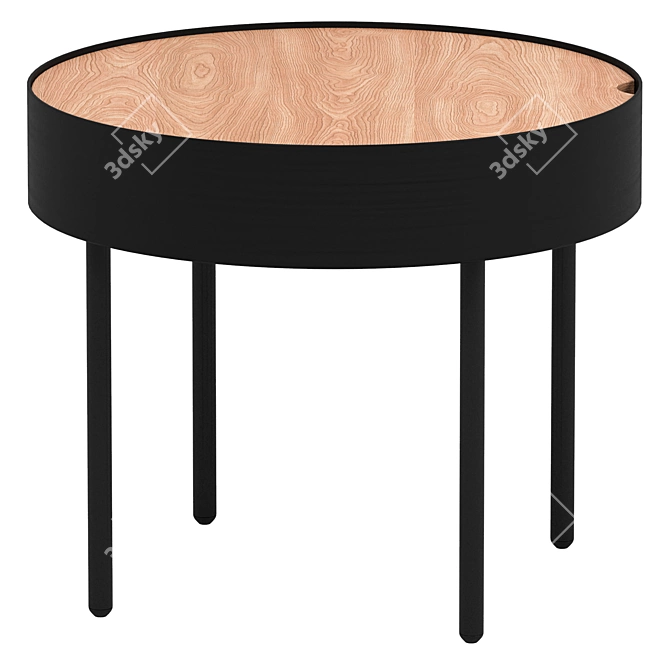Elegant Lago Coffee Table 3D model image 2