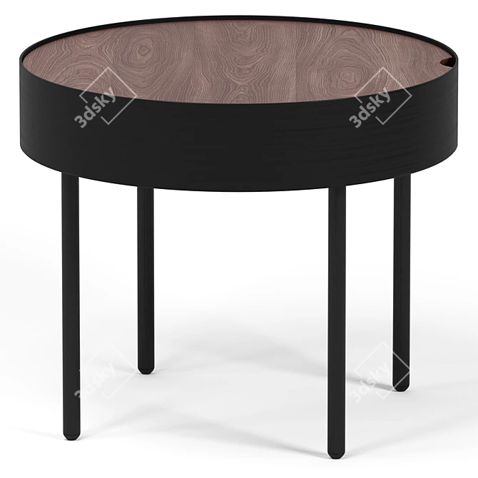 Elegant Lago Coffee Table 3D model image 3