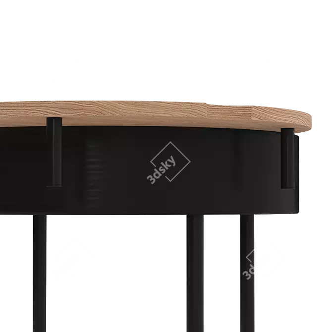 Elegant Lago Coffee Table 3D model image 6