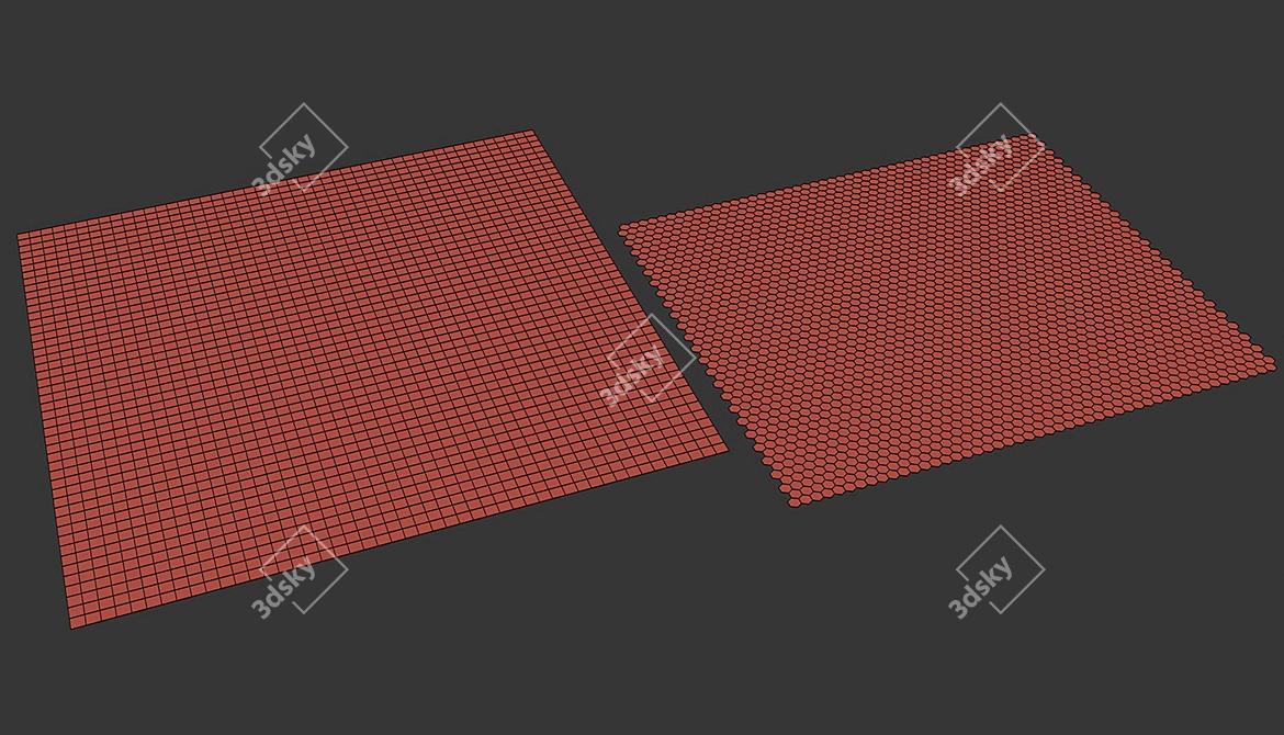 Title: 3D Parquet Flooring Module | High-Quality 3D model image 6